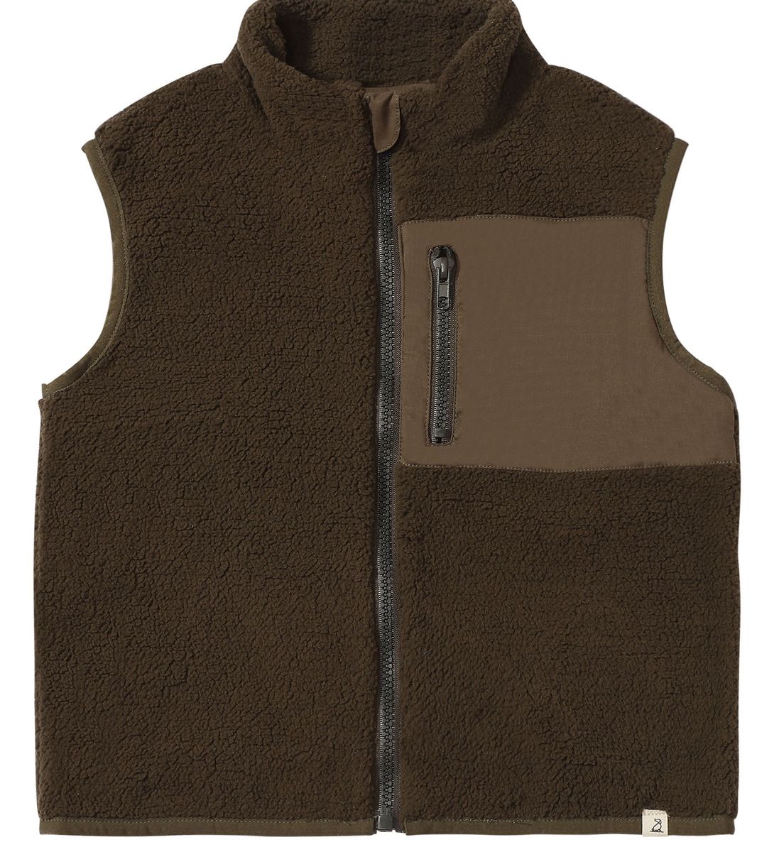 Me & Henry Gilt Sherpa Vest