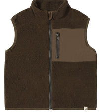 Me & Henry Gilt Sherpa Vest
