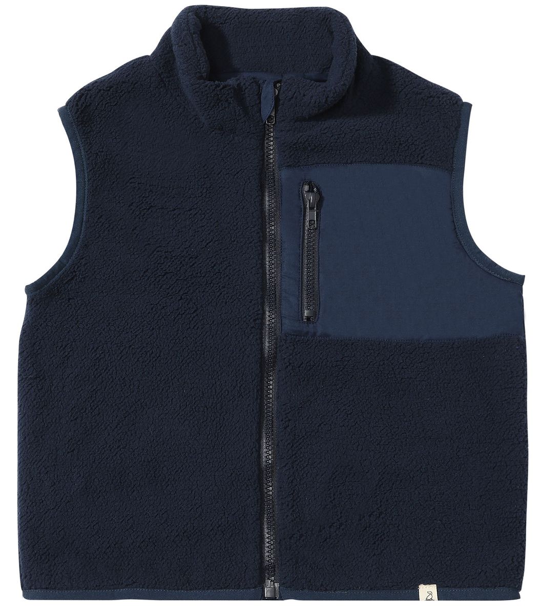 Me & Henry Gilt Sherpa Vest