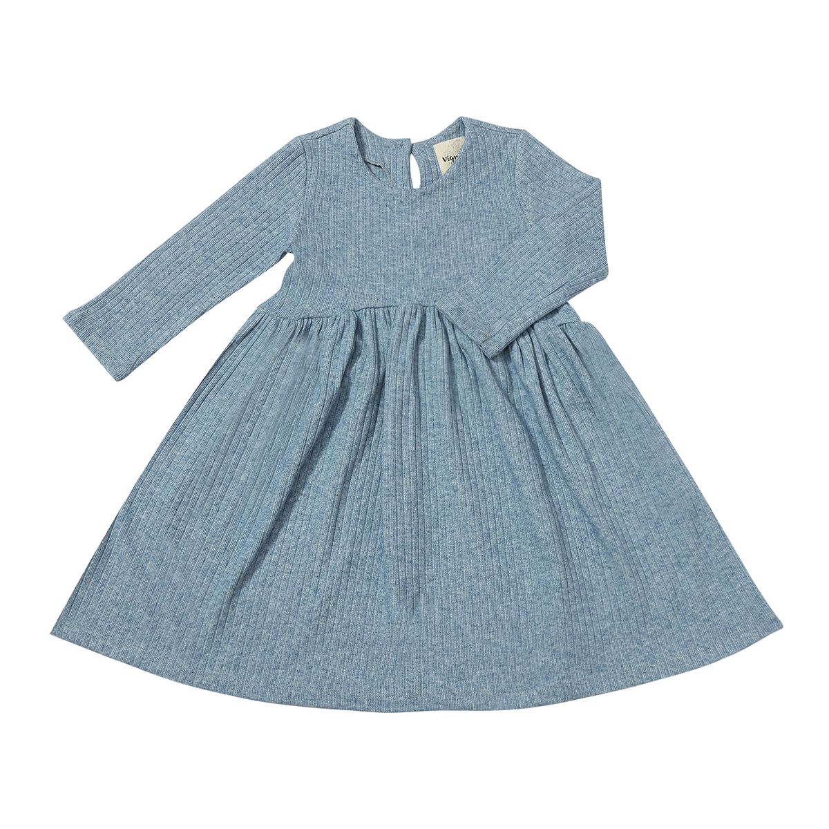 Vignette Charlotte Dress- Blue