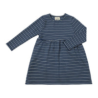 Vignette Madigan Dress- Navy Stripe