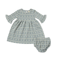 Vignette Paige Dress-Blue