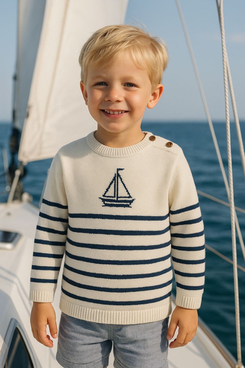 Me & Henry Boat Sweater