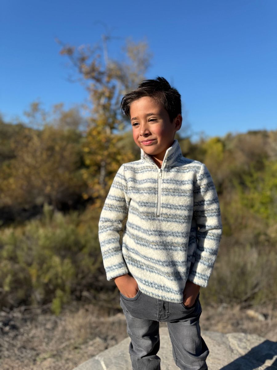 Me & Henry Macchu sherpa 3/4 zip