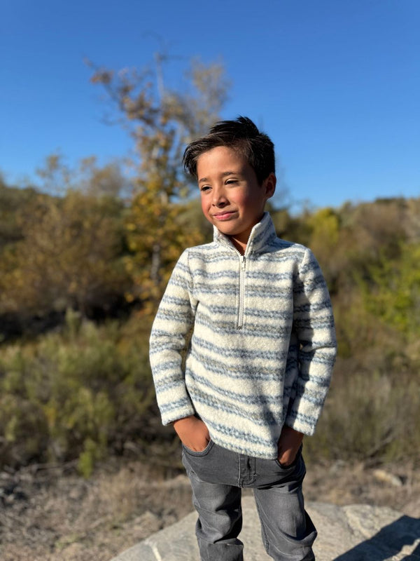 Me & Henry Macchu sherpa 3/4 zip