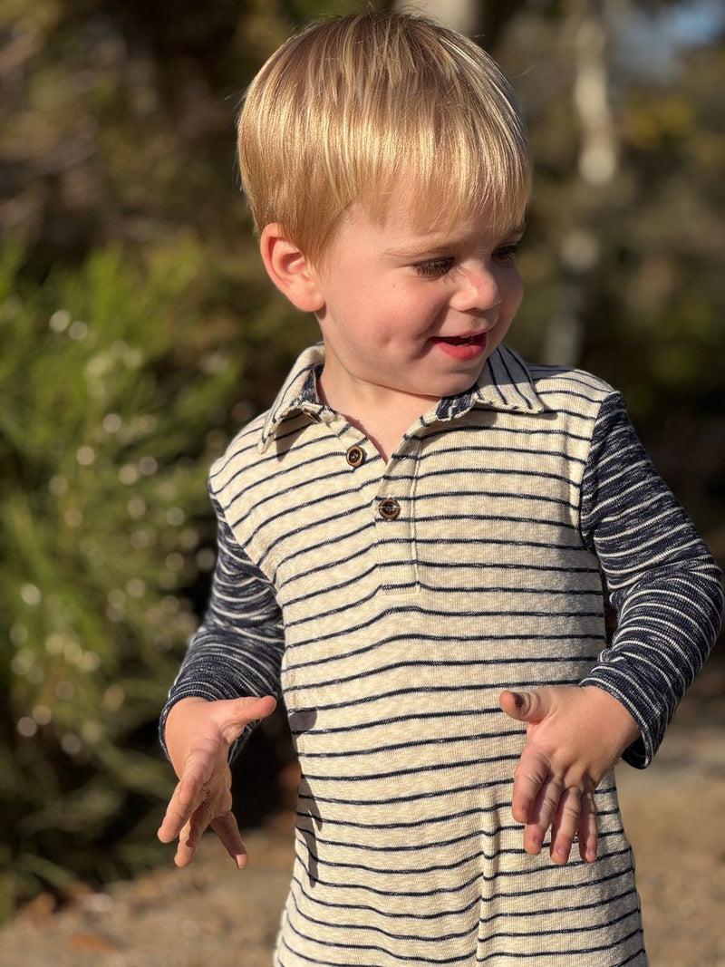 Me & Henry Arlington polo romper