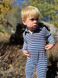 Me & Henry Snuggle Cosy Fabric Polo Romper