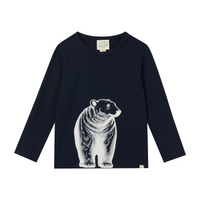 Me & Henry Cherokee Printed Tee- Polar Bear