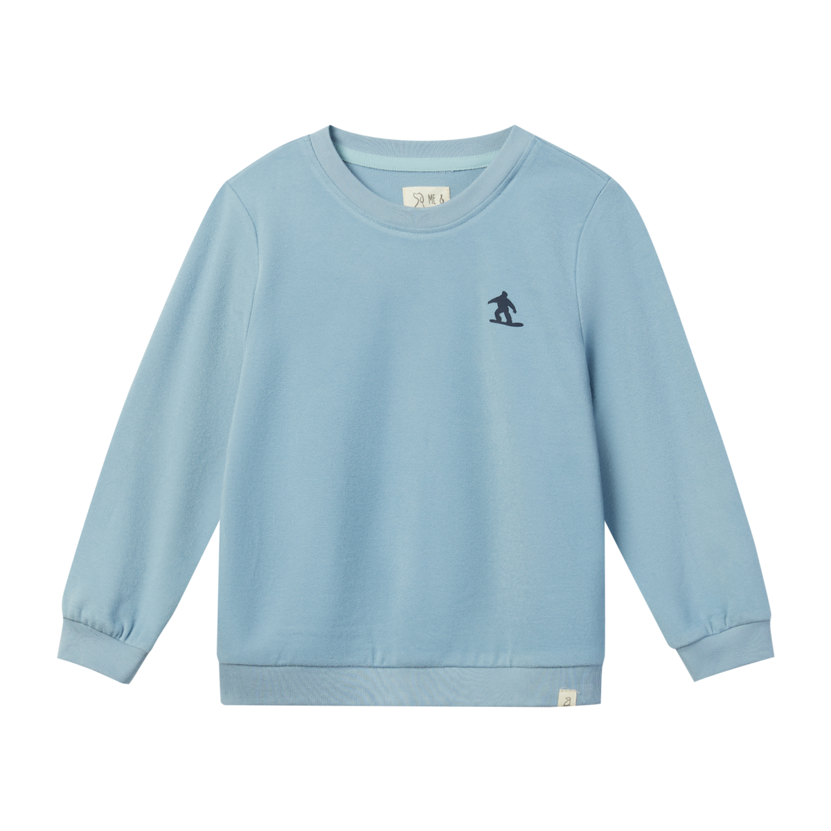 Me & Henry Jester Back Print Sweatshirt- Snowboard