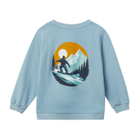 Me & Henry Jester Back Print Sweatshirt- Snowboard