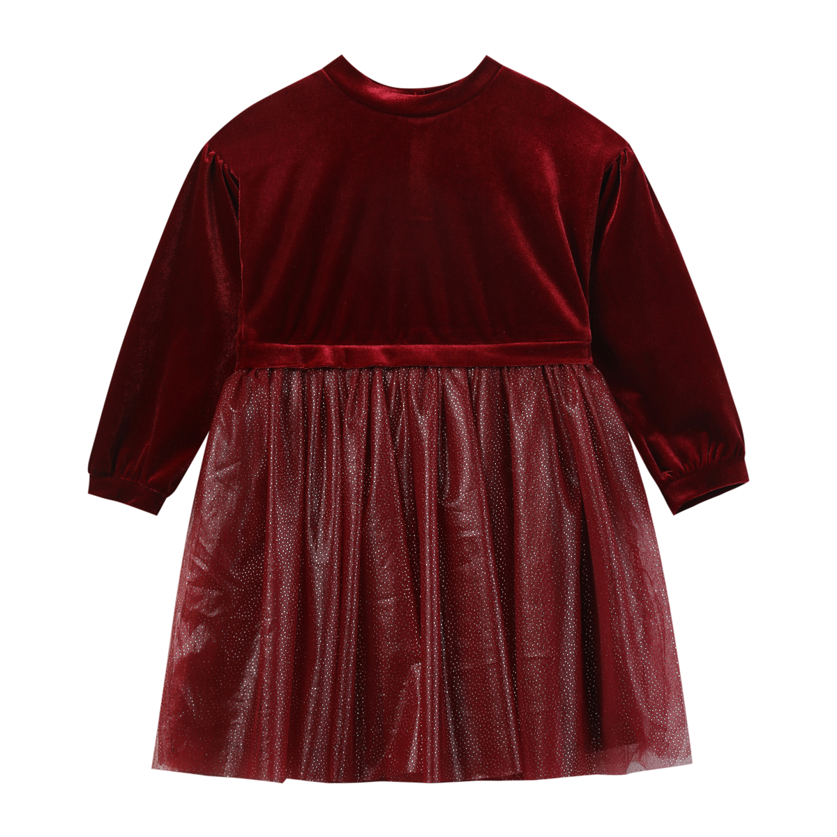 Vignette Birdie Dress- Red Velvet