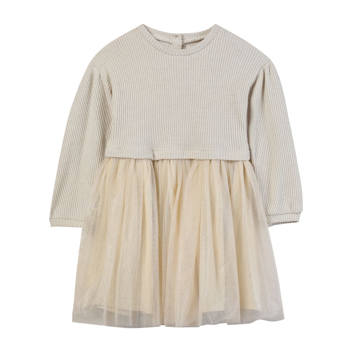 Vignette Birdie Dress- Oatmeal Knit