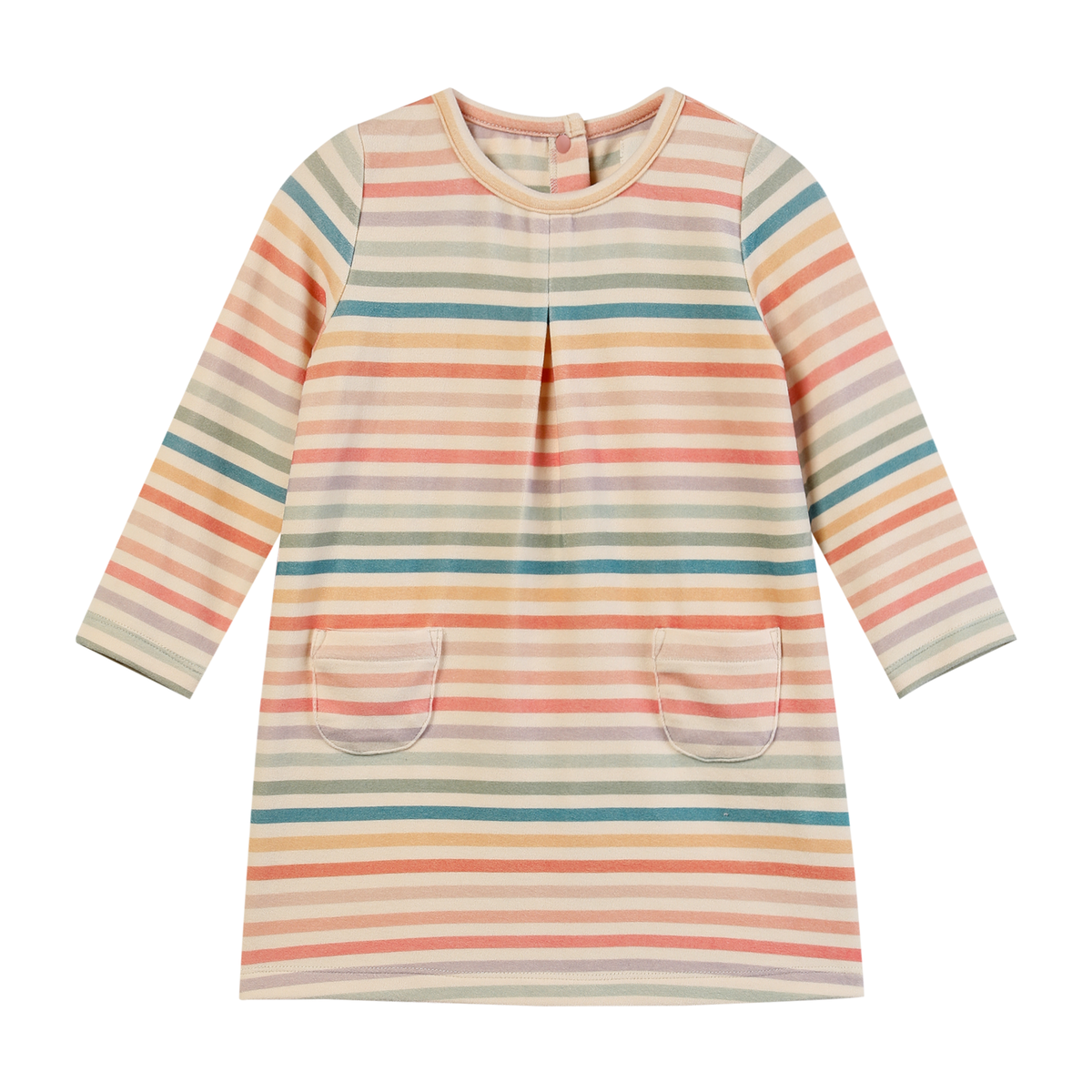Vignette Star Dress- Candy Stripe