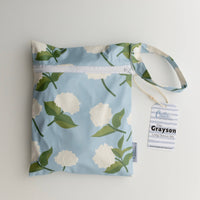 Calla & Friends - The Grayson Long Sleeve Bib - Hydrangeas