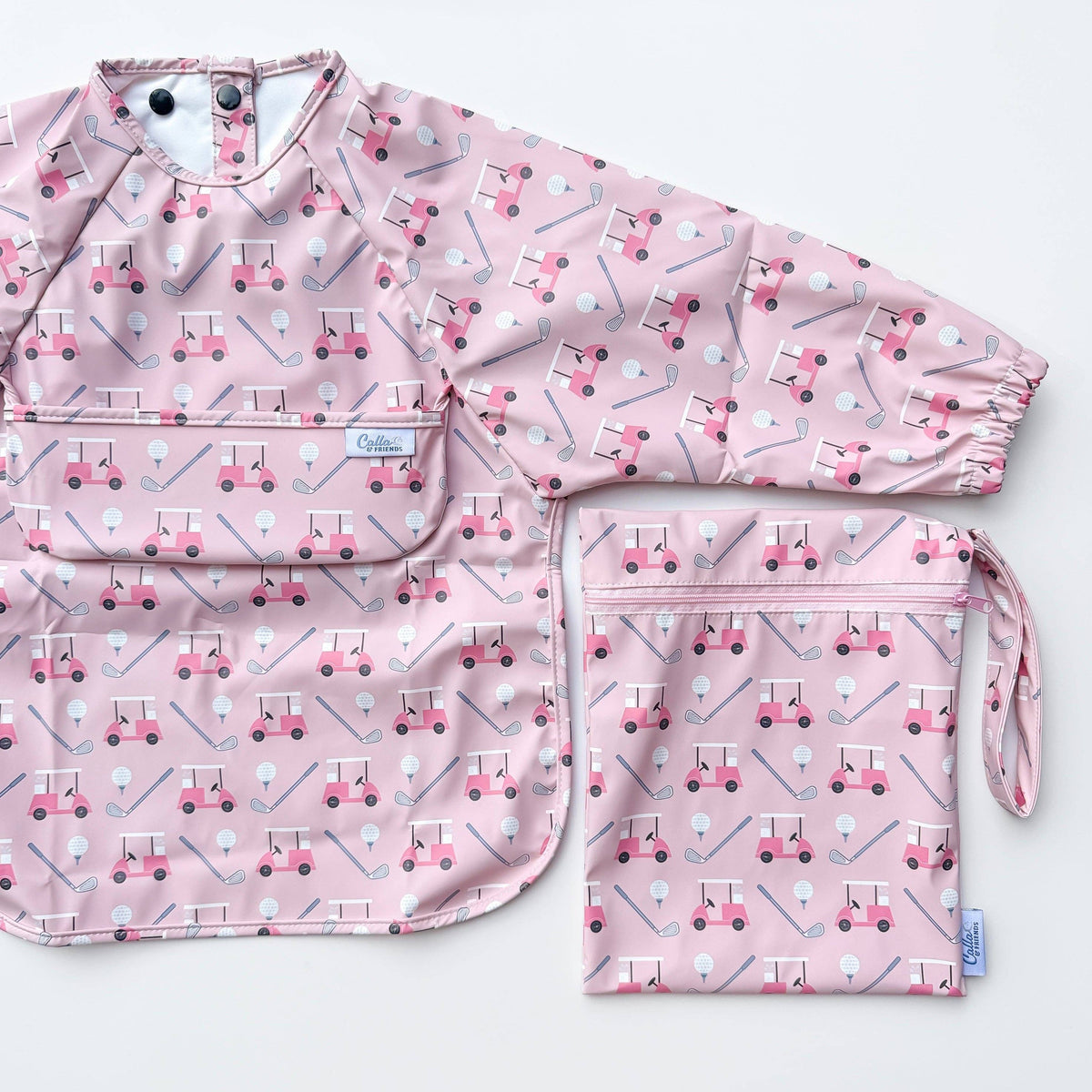 Calla & Friends - The Grayson Long Sleeve Bib - Golf