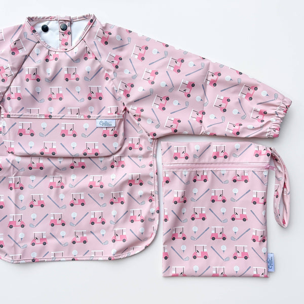 Calla & Friends - The Grayson Long Sleeve Bib - Golf