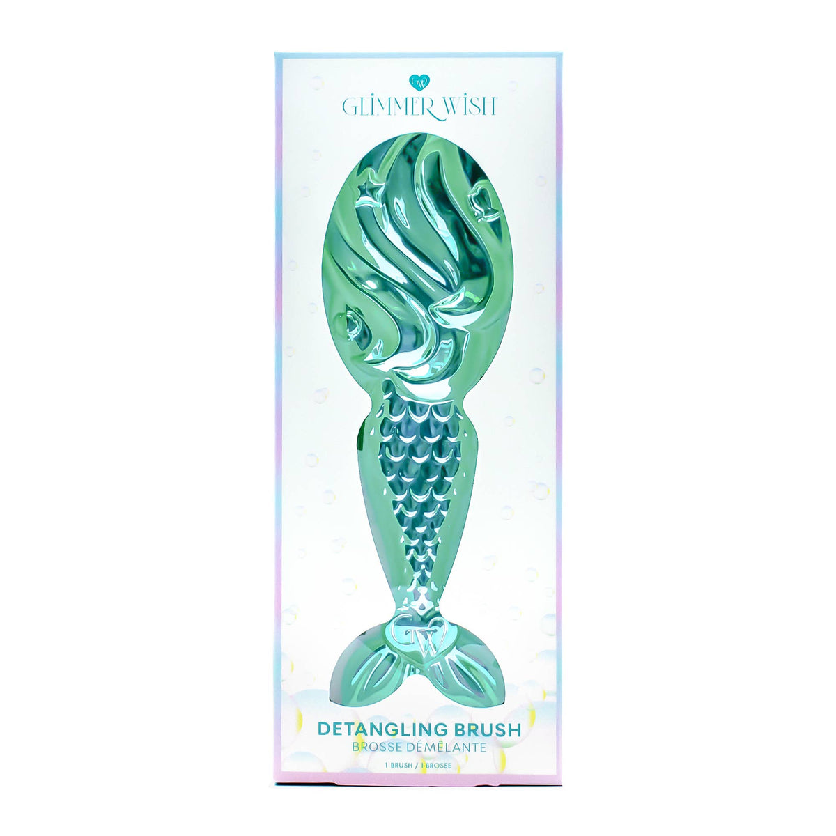 Glimmer Wish - Mermaid Hair Detangling Brush