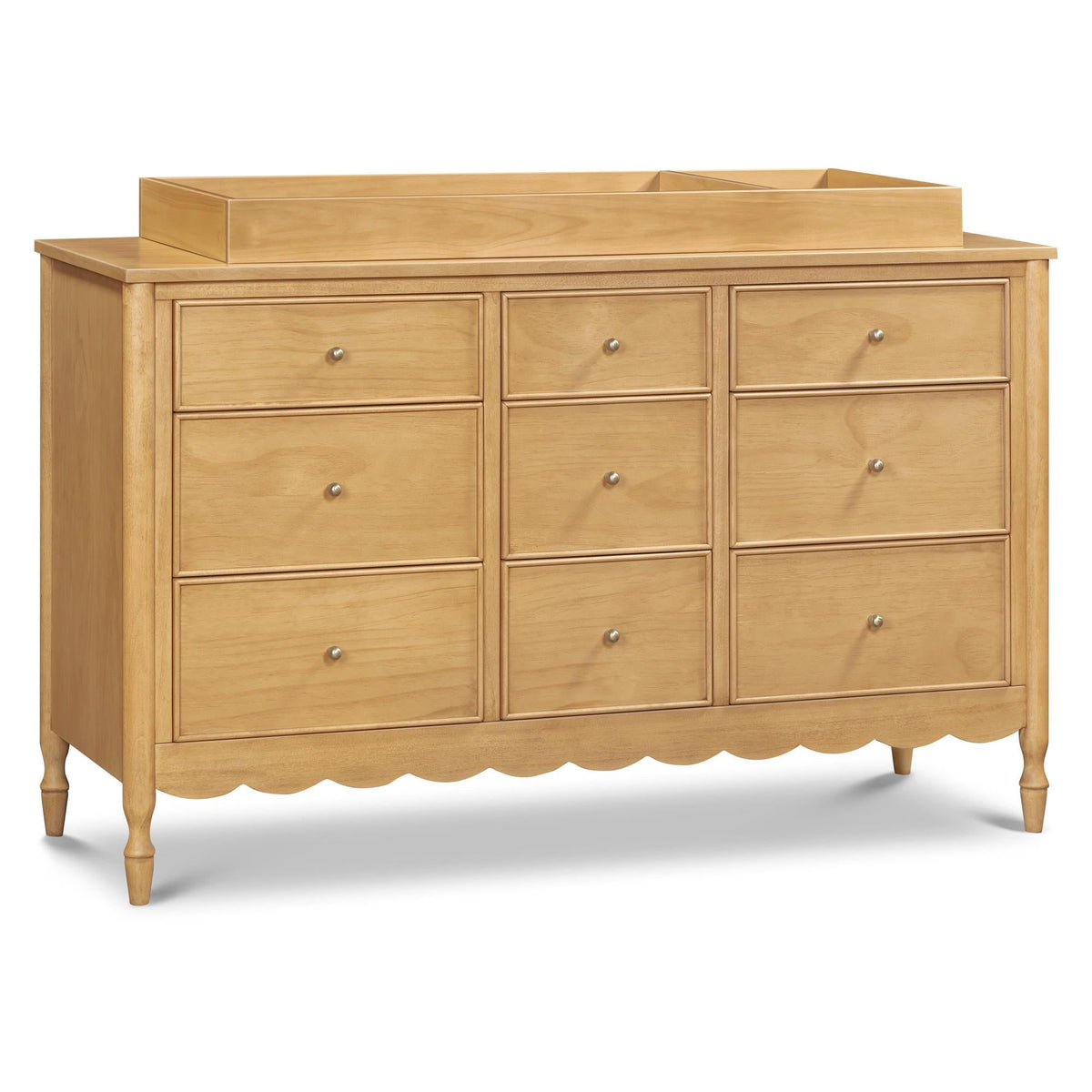 Ambrosia 9-Drawer Assembled Dresser Color: Natural Walnut