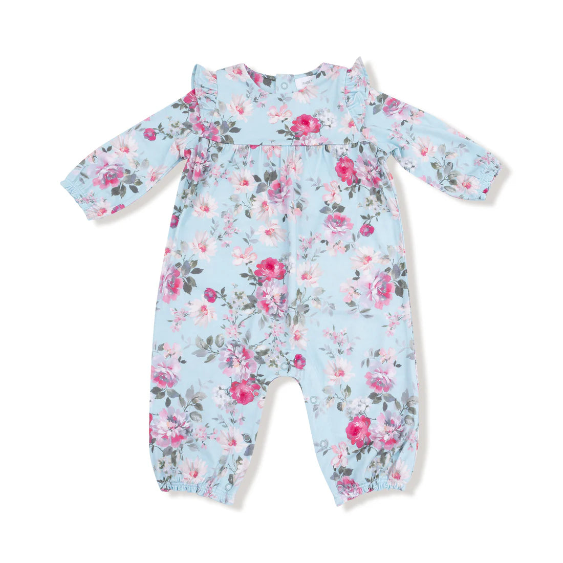 Angel Dear Ruffle Sleeve Romper II Charlotte Floral