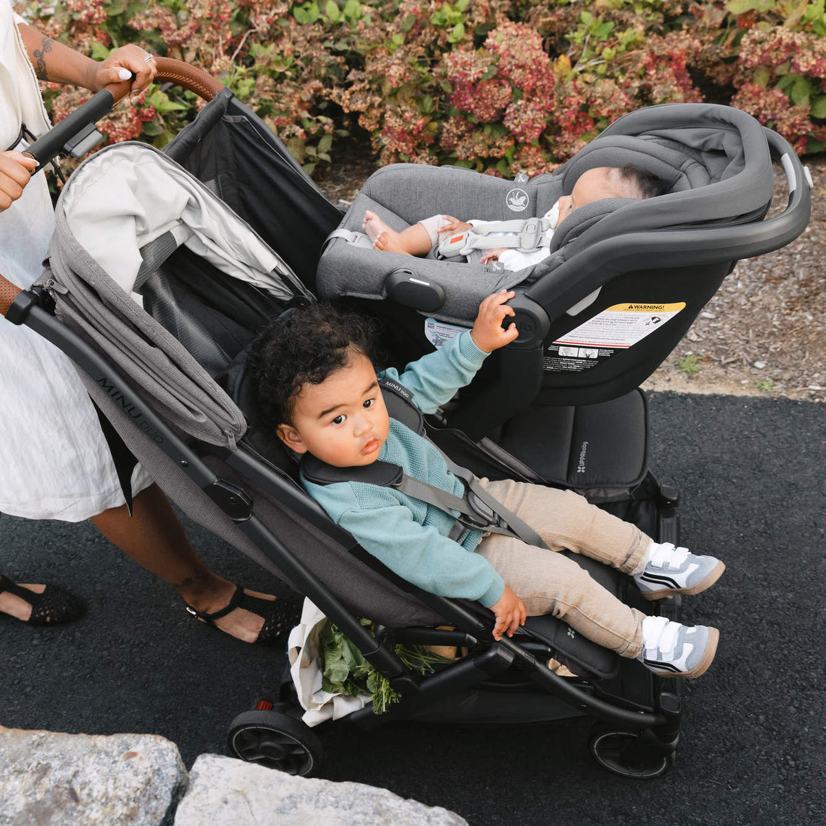 UPPAbaby Minu Duo Infant Car Seat Adapters for Mesa, Mesa V2, Mesa Max & Aria