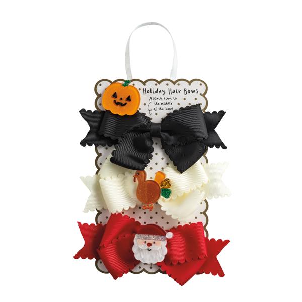 Mud Pie My First Holiday Bow Set