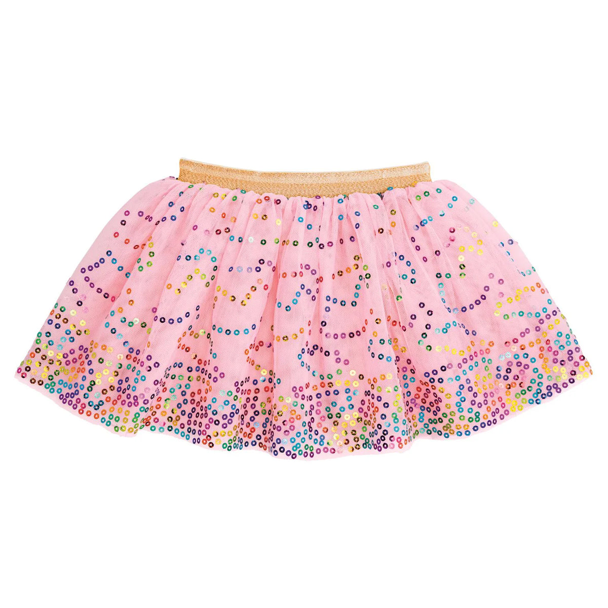 Mud Pie Rainbow Confetti Sequin Tutu