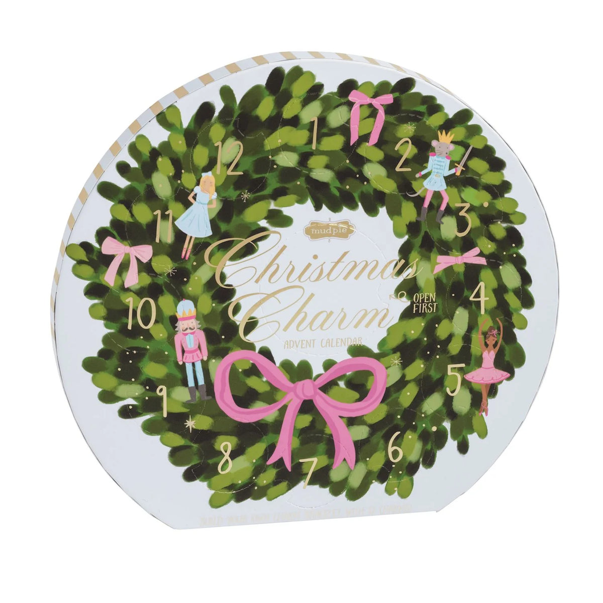 Mudpie Christmas Charm Advent Calendar Set