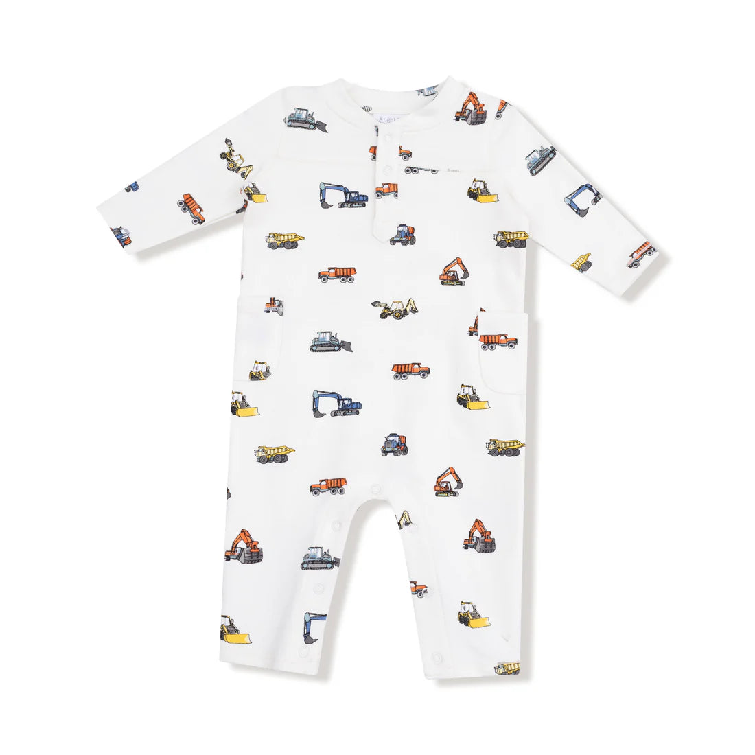 Angel Dear Uni Romper- Construction Vehicles