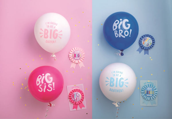 Mud Pie Sibling Button & Balloon Sets