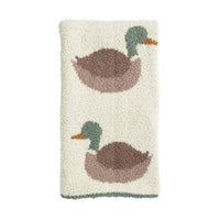 Mud Pie  Mallard Chenille Blanket