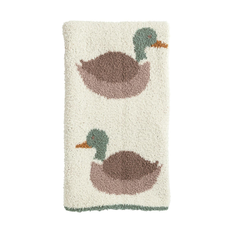 Mud Pie  Mallard Chenille Blanket