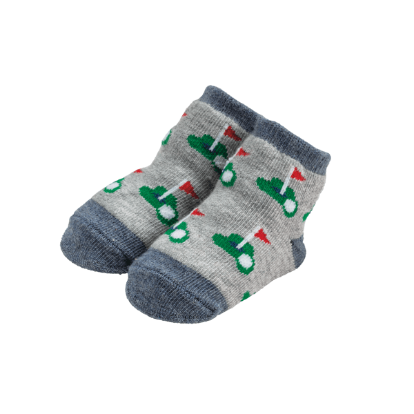 Mud Pie Golf Print Socks