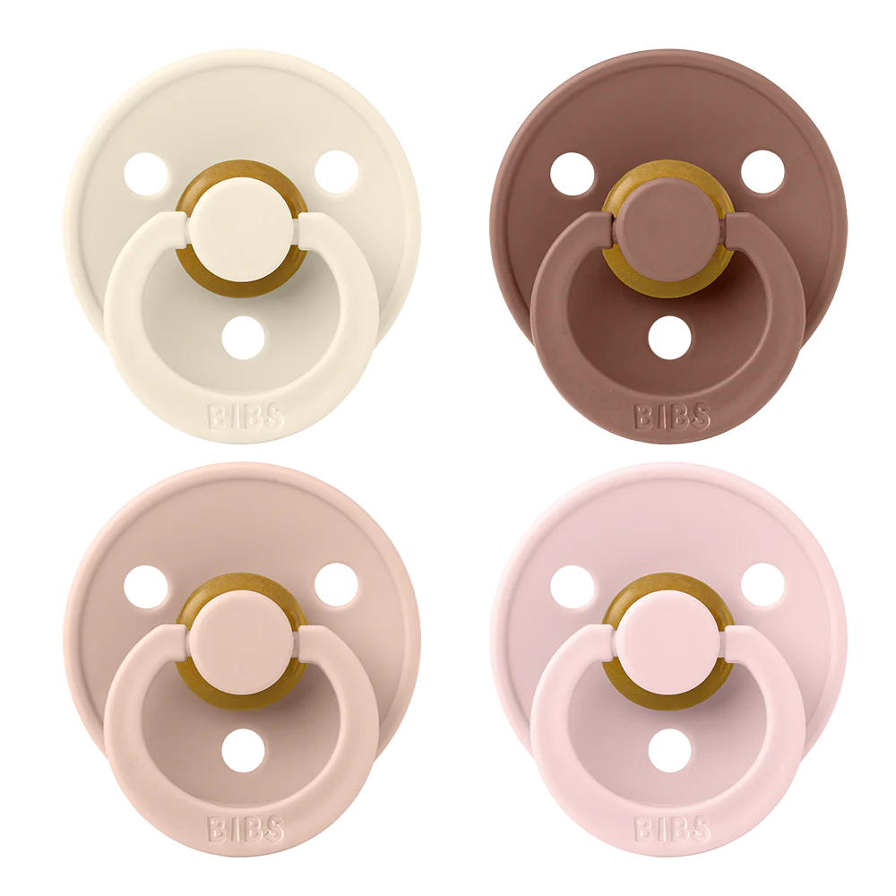 BIBS Color 4 Pack Round