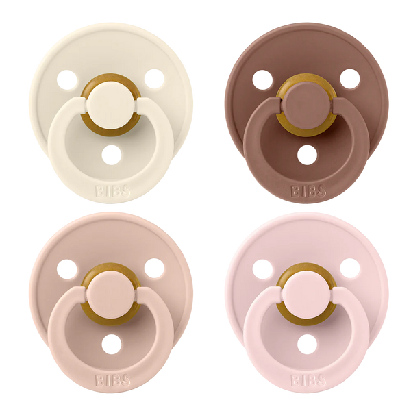 BIBS Color 4 Pack Round