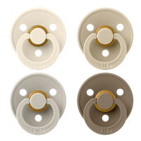 BIBS Color 4 Pack Round