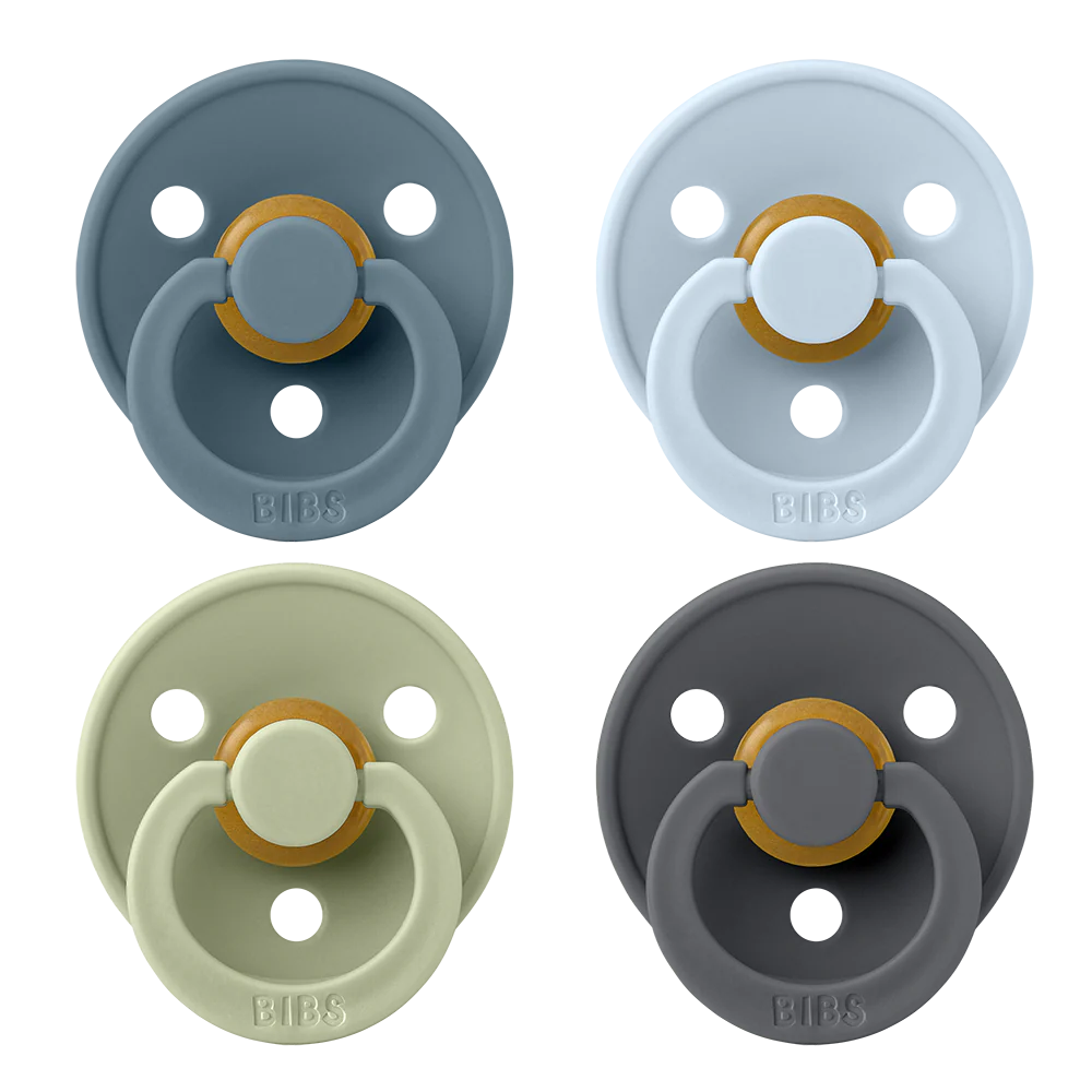 BIBS Color 4 Pack Round