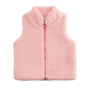 Mud Pie Fur Zip Vest