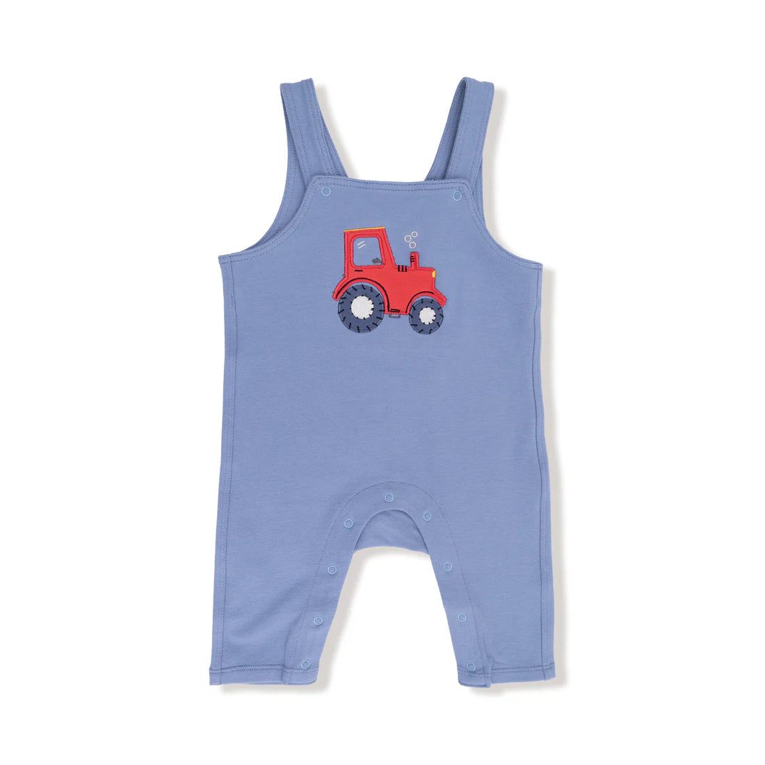 Angel Dear Mini Tractor Lap Bodysuit with Overalls