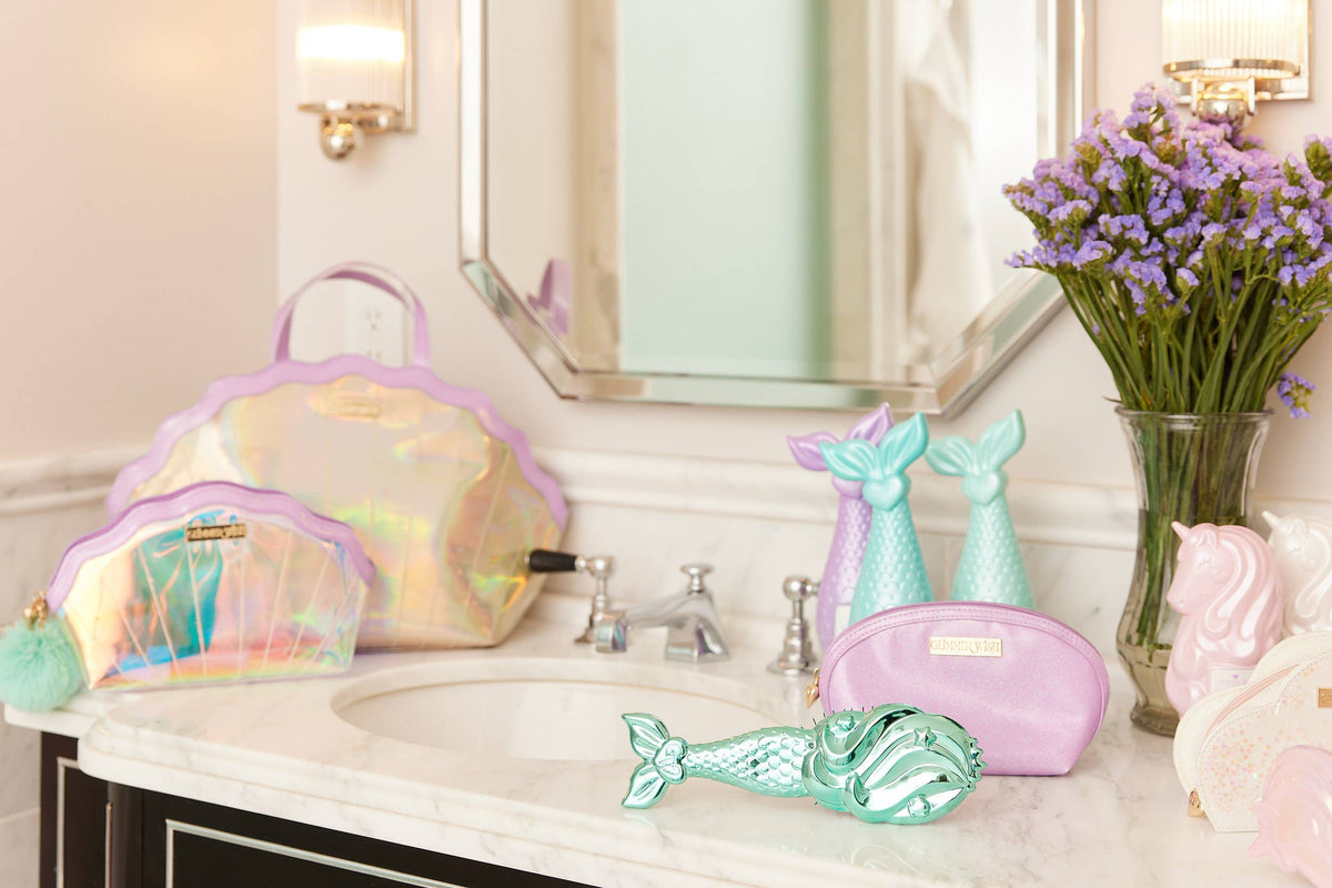 Glimmer Wish - Mermaid Hair Detangling Brush