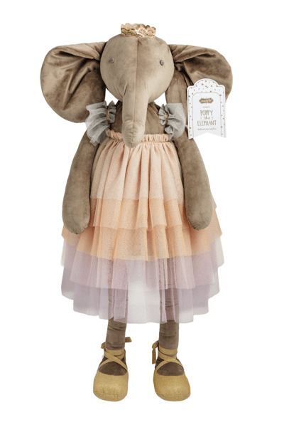 Mudpie Jumbo Elephant Princess Pal