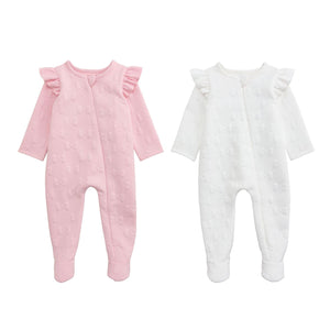 Mud Pie Quilted Bow Sleepers