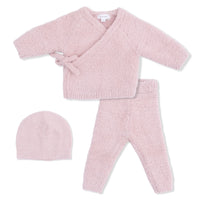Angel Dear Chenille Blush Kimono Take Me Home 3 Piece Set