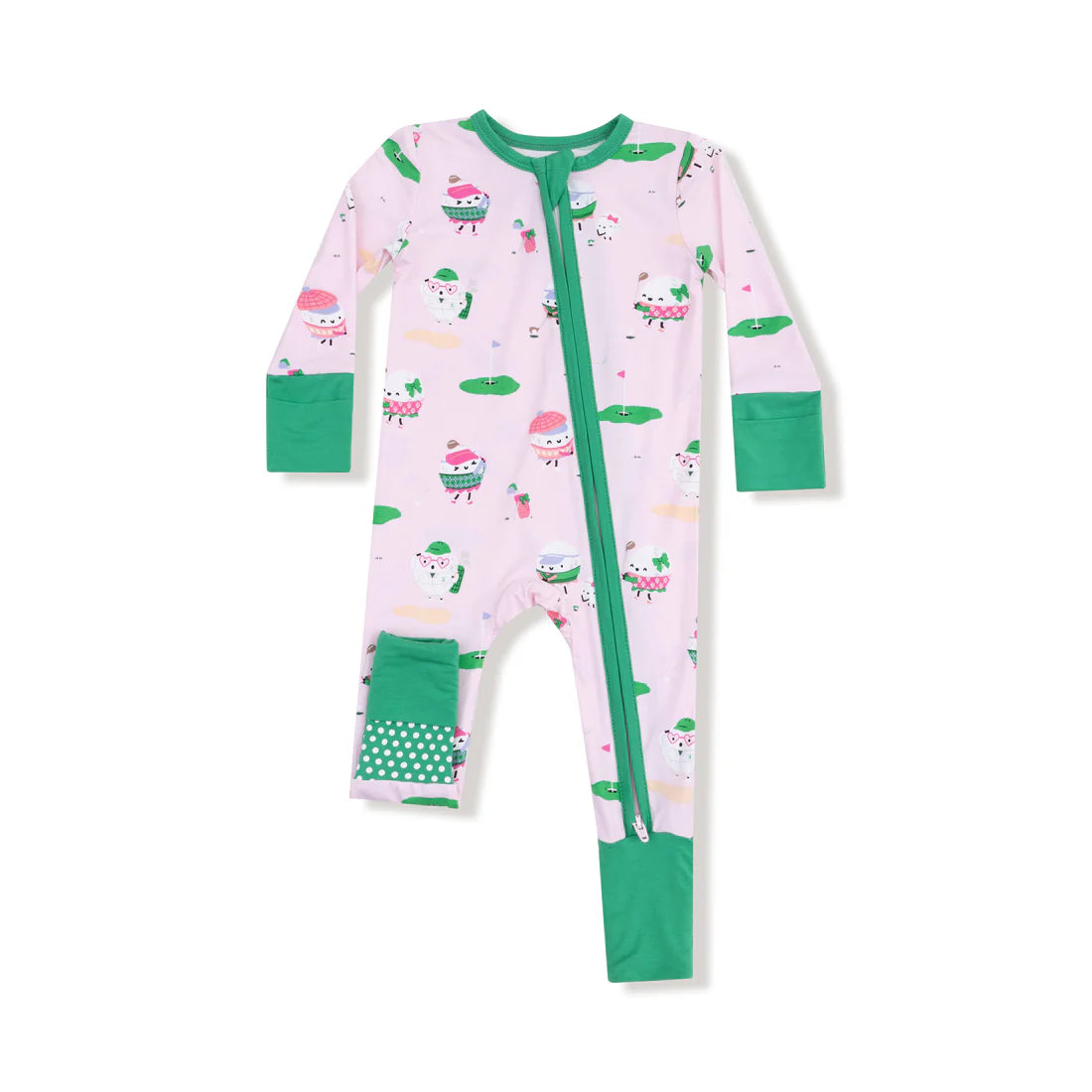 Angel Dear Convertible Romper II Golf Pros - Pink