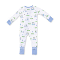 Angel Dear Golf Carts Blue Convertible Romper