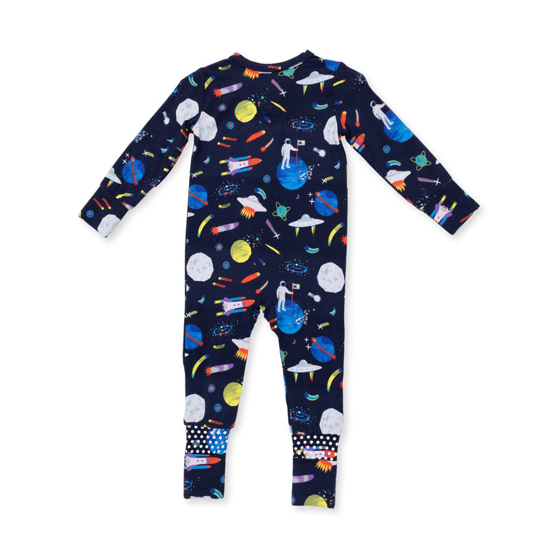 Angel Dear Astronaut and Rockets Convertible Romper