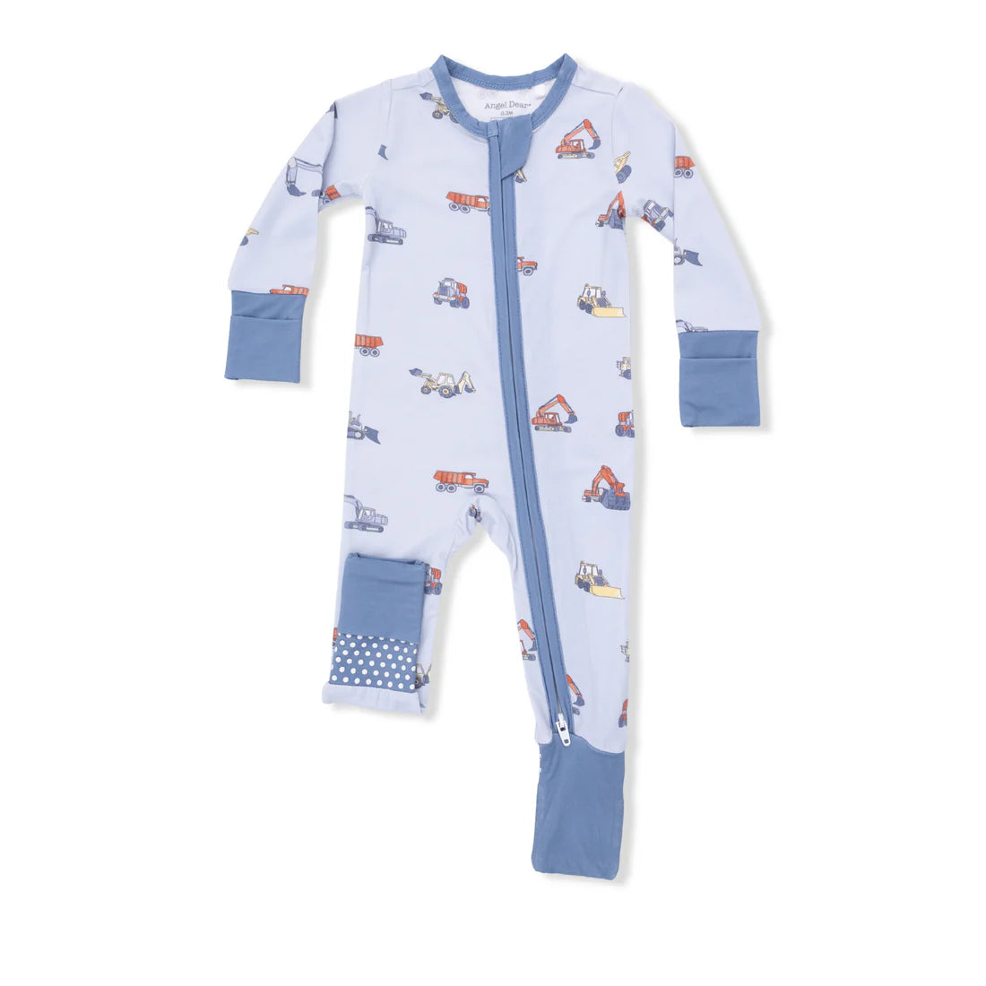 Angel Dear Construction Vehicles  Convertible Romper