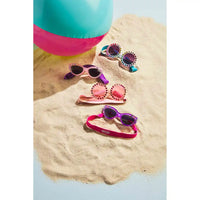 Mud Pie Toddler Sunglasses and Neoprene Strap Round with Gems