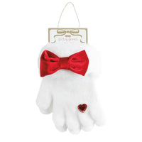 Mud Pie Christmas Bow Glitzy Gloves