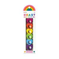 Ooly Heart Ring Crayons