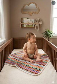 Kalkedon Towels - Handwoven Baby Swaddle Blanket | Super Soft New Born Blanket